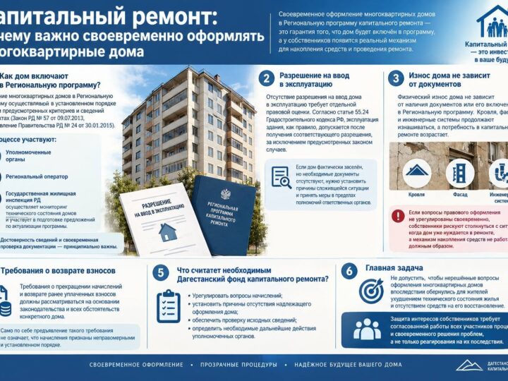 Капитальный ремонт: почему важно своевременно оформлять многоквартирные дома